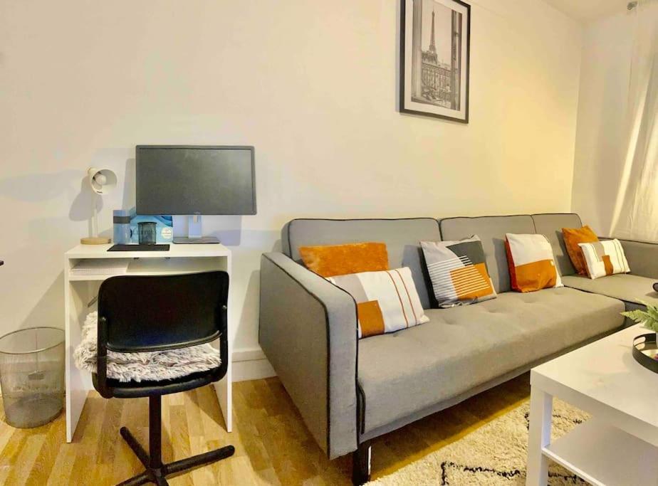 Appart Cosy Alfortville -Vue Seine - 10Mn De Paris Exterior foto